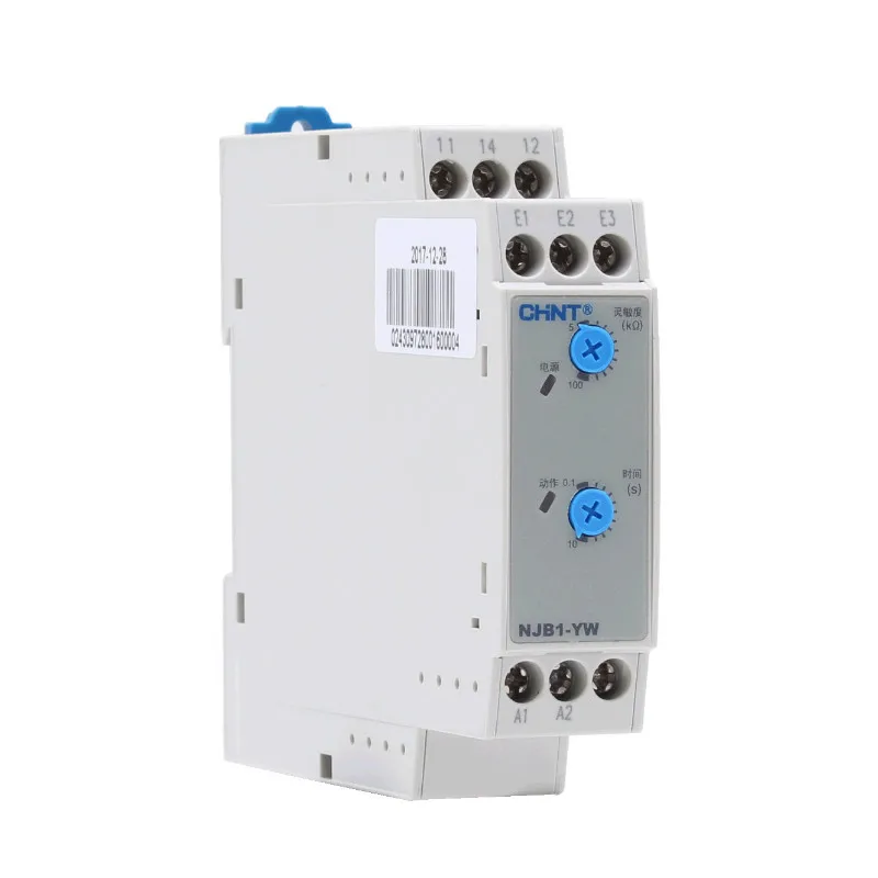 Chint Marca Controlador de Nível Água Interruptor Fase 220v 380v Torre Água Relé Controle Nível Njb1-yw