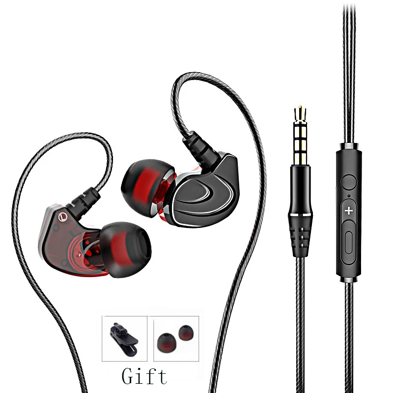 

In-ear Earphone line-controlled Subwoofer Earphones Gaming Headset Computer phone Headset for Apple Samsung Huawei Xiaomi Phone