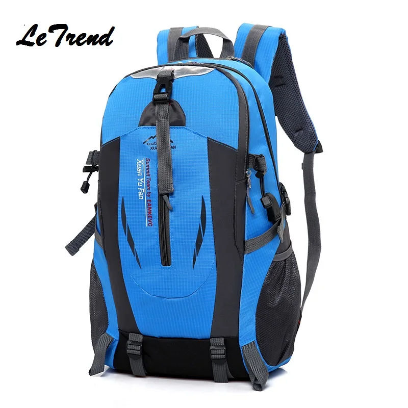 LeTrend Multifunction USB Charging Men 15Inch Laptop Backpacks For