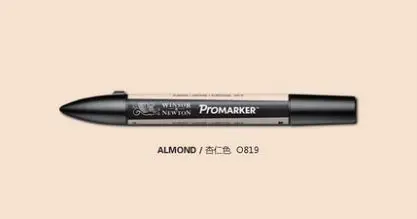 Winsor& Newton Promarker двухконцевые графические Маркеры цвета кожи - Цвет: almono