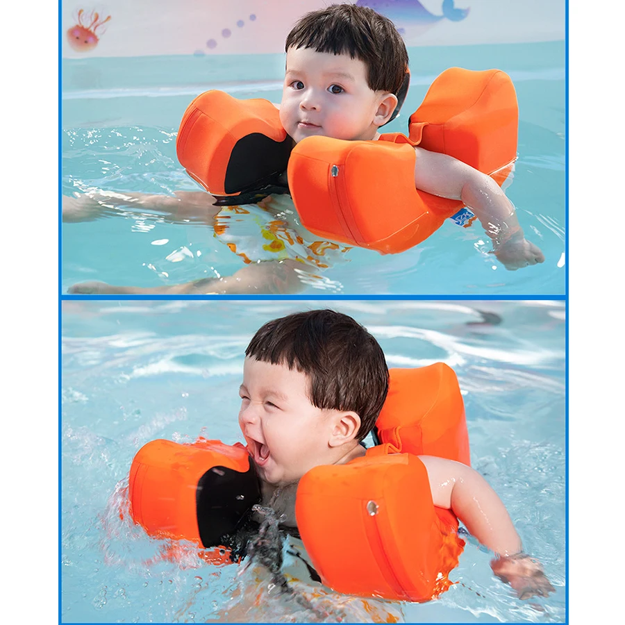 Baby Pool Float Swimming Floats Inflatable Baby Floatie with Canopy for Infant Toddler Kid(6-36 Months