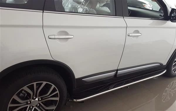 Алюминиевая подножка боковая Nerf подходит для Mitsubishi Outlander 2013 2014 2015 2016 2017 2018|Педали|