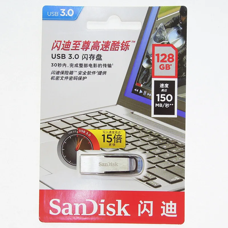 SanDisk USB флэш-накопитель 256 ГБ 128 Гб 64 ГБ 32 ГБ 16 ГБ флеш-накопитель 64 ГБ ультра чутье USB 3,0 карта памяти U диск для компьютера автомобиля