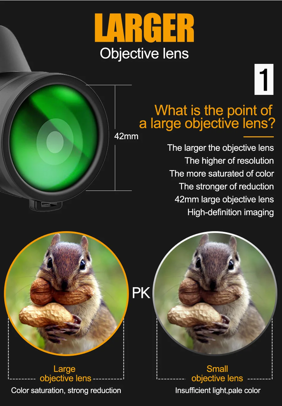 Large lens