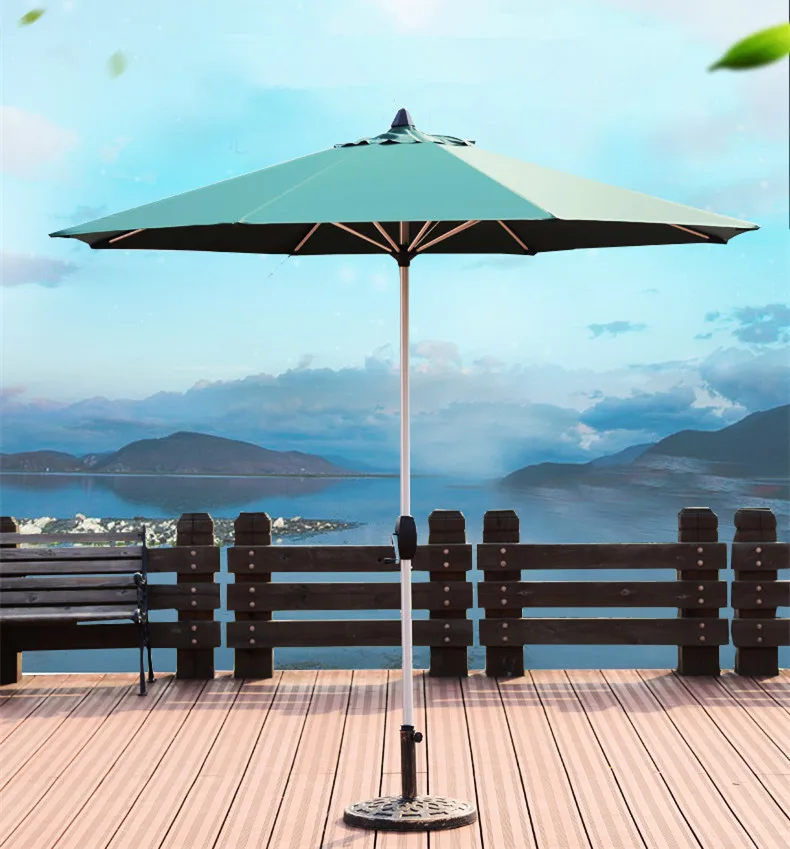 Outdoor Folding Sun Umbrella, Beach Umbrella, Ultraviolet Protection