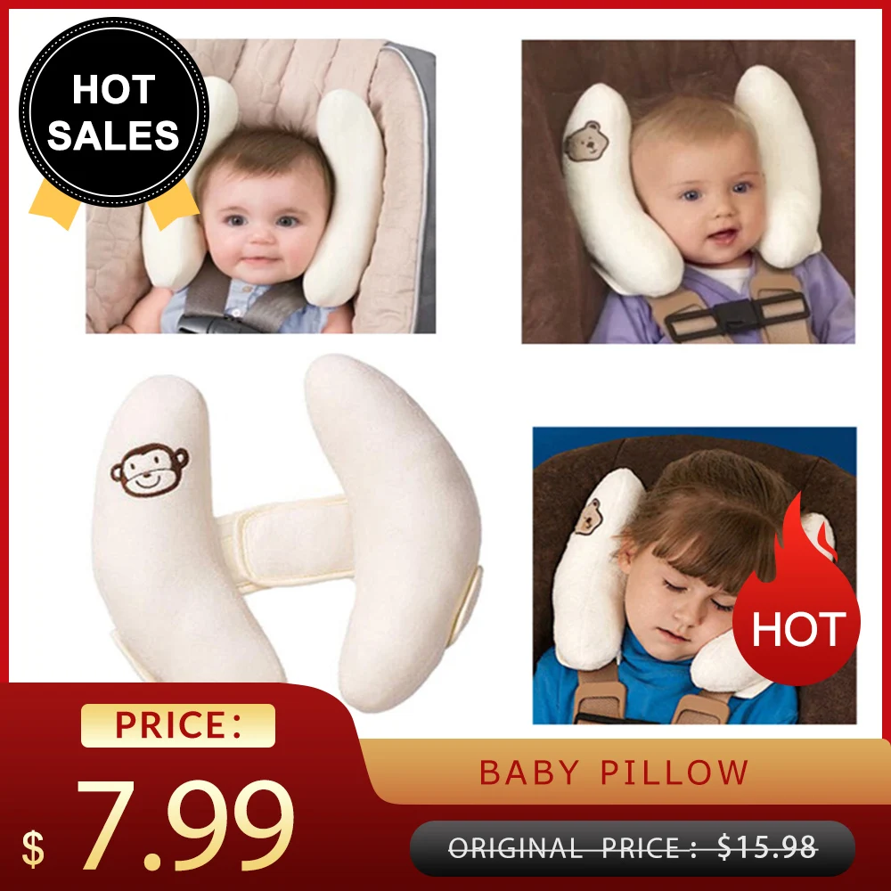Strollers Accessories Baby Kid Head Neck Support Baby Car Seat Pillow