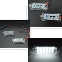 1 paio Luce Della Targa 18LED Lampade Sostituire Per Ford Mondeo Fuoco 5D Canbus di Alta Qualità