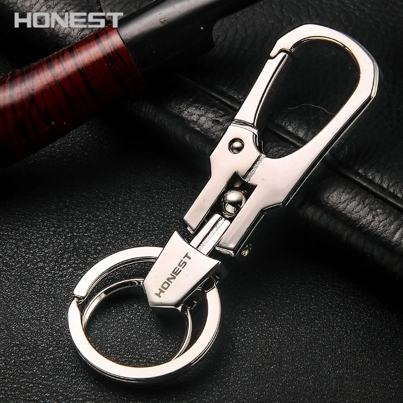 Brands HONEST Genuine Perfect Detail Packaging Men Keychain Bag pendant Grade Metal Car Key Chain Ring Holder Jewelry Brands HONEST Genuine Perfect Detail Packaging Men Keychain Bag pendant Grade Metal Car Key Chain Ring Holder Jewelry