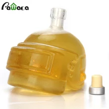 Хрустальный графин вина Стекло графин уникальный шлем Дизайн графин вина бутылку для виски, водка, винные аксессуары панели инструментов подарок