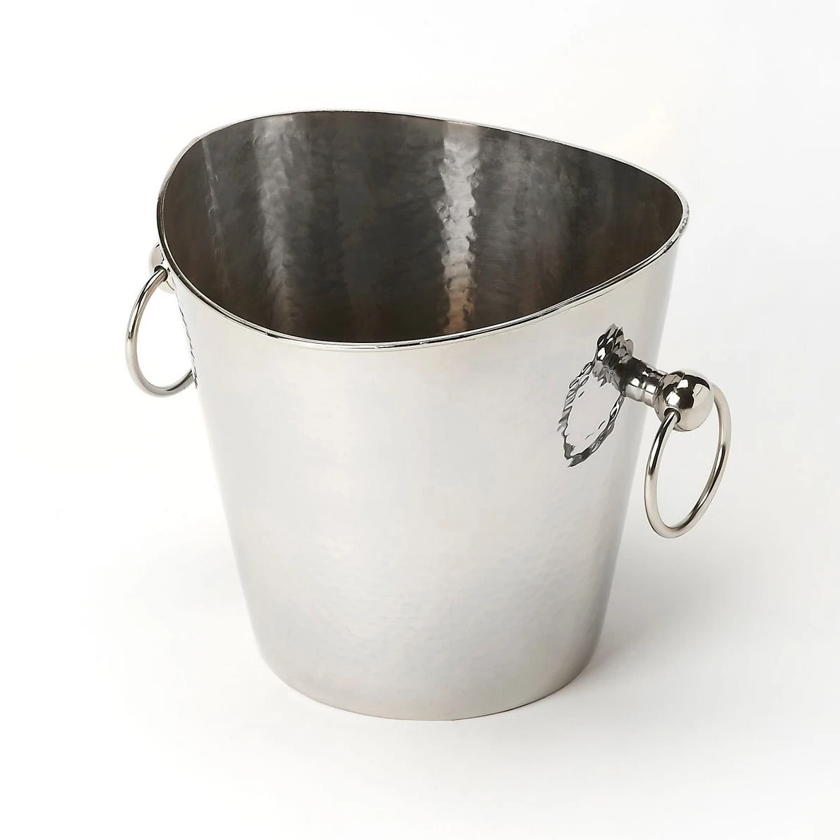 Butler Mendocino Hammered Stainless Steel Wine Bucket
