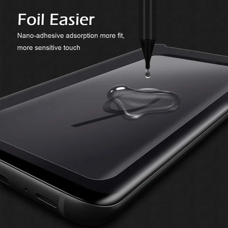 Liquid Full Glue Tempered Glass Screen Protector For Samsung Galaxy S9 S8 Plus Note 9 8 S7 Edge (19)