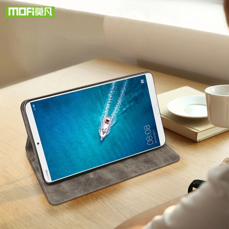 Дешево Чехол из искусственной кожи чехол для huawei MediaPad M5 10 pro планшетный ПК Защитный чехол MOFI для huawei MediaPad M5 10,8