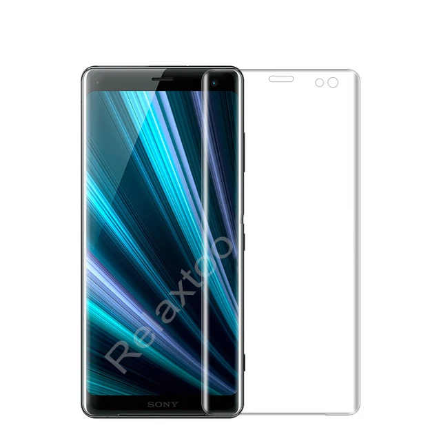 3D изогнутое Защитное стекло для sony Xperia XA3 XZ4 XZ3 XA2 XA1 Ultra Plus защитное стекло soni H4113 Защитная пленка для экрана