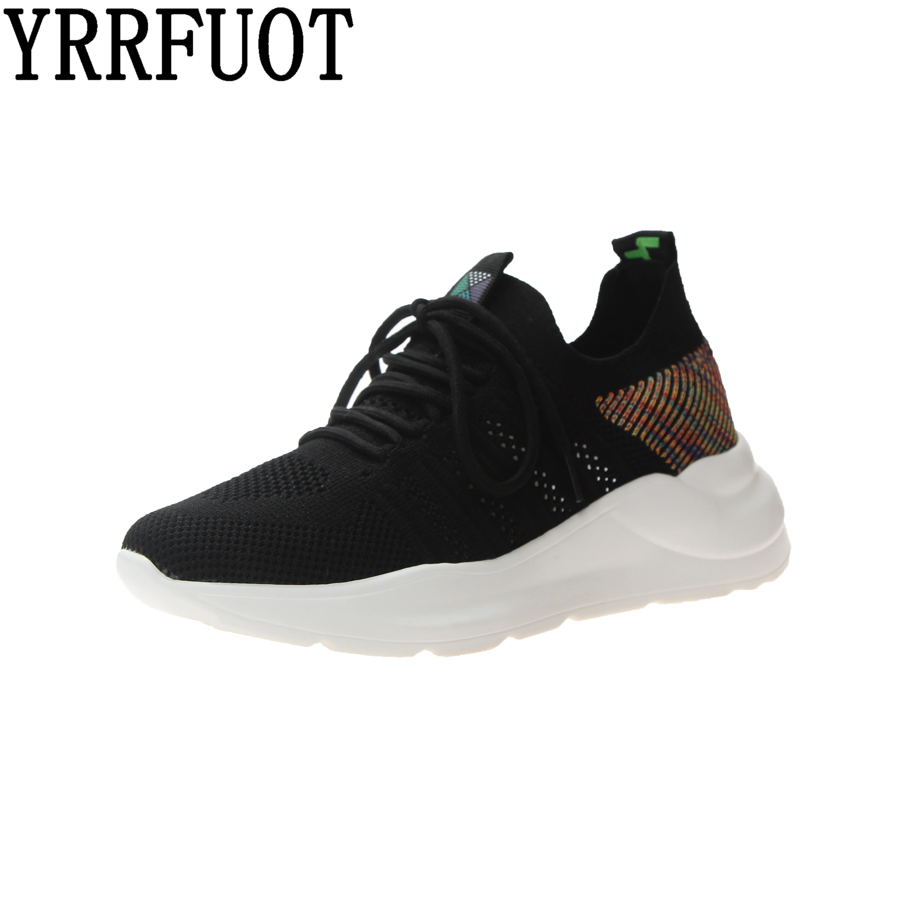 

YRRFUOT Sneakers For Women Outdoor Rubber Lace-up Woman Trend Shoes Leisure Shoes Zapatillas Mujer 2019 Women Sneakers Solf
