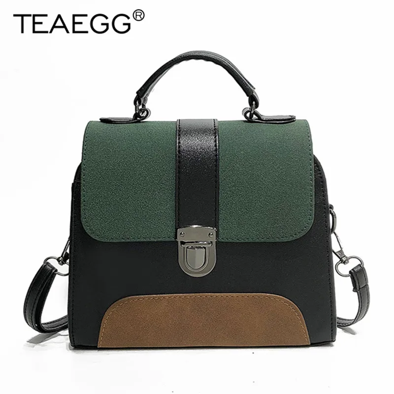 

TEAEGG Brand New 2019 Women Handbags Sac A Main Crossbody Bags Designer Handbags High Quality PU Leather Flap Bolsos Mujer Hot