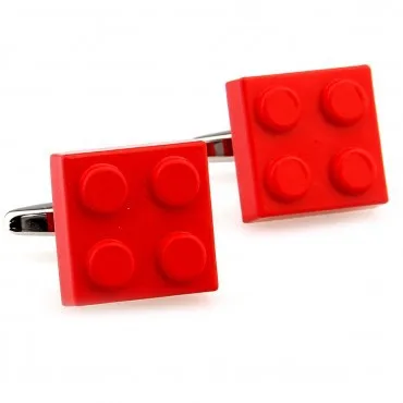 Red Building Cufflink Cuff Link 4 Pairs Wholesale Free Shipping | Украшения и аксессуары
