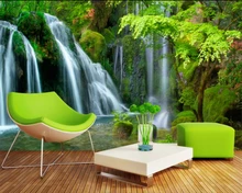 Beibehang Custom Wallpaper Home Decorative Fresco Waterfalls Water Landscape Landscape TV Wall Background mural 3d wallpaper Beibehang Custom Wallpaper Home Decorative Fresco Waterfalls Water Landscape Landscape TV Wall Background mural 3d wallpaper