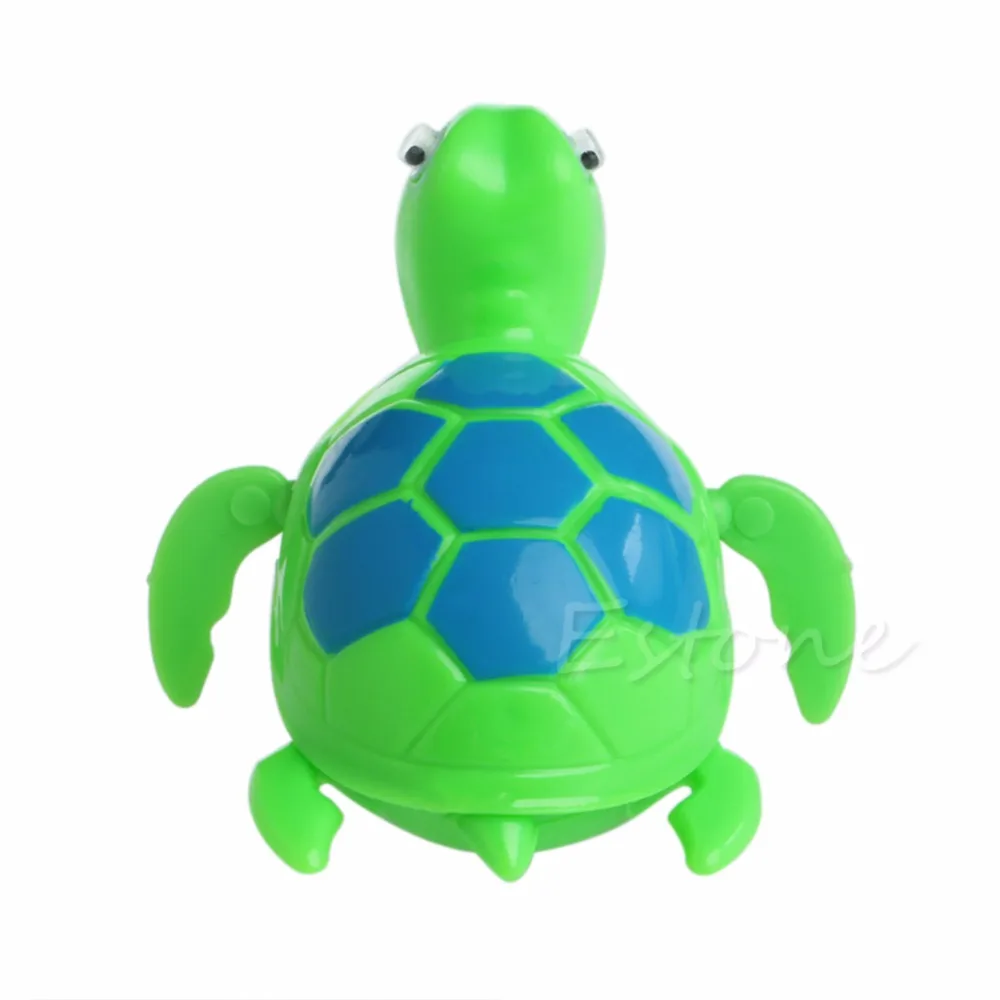 

New Wind Up Swimming Animal Floating Turtle Kids Baby Child Pool Bath Time Toy