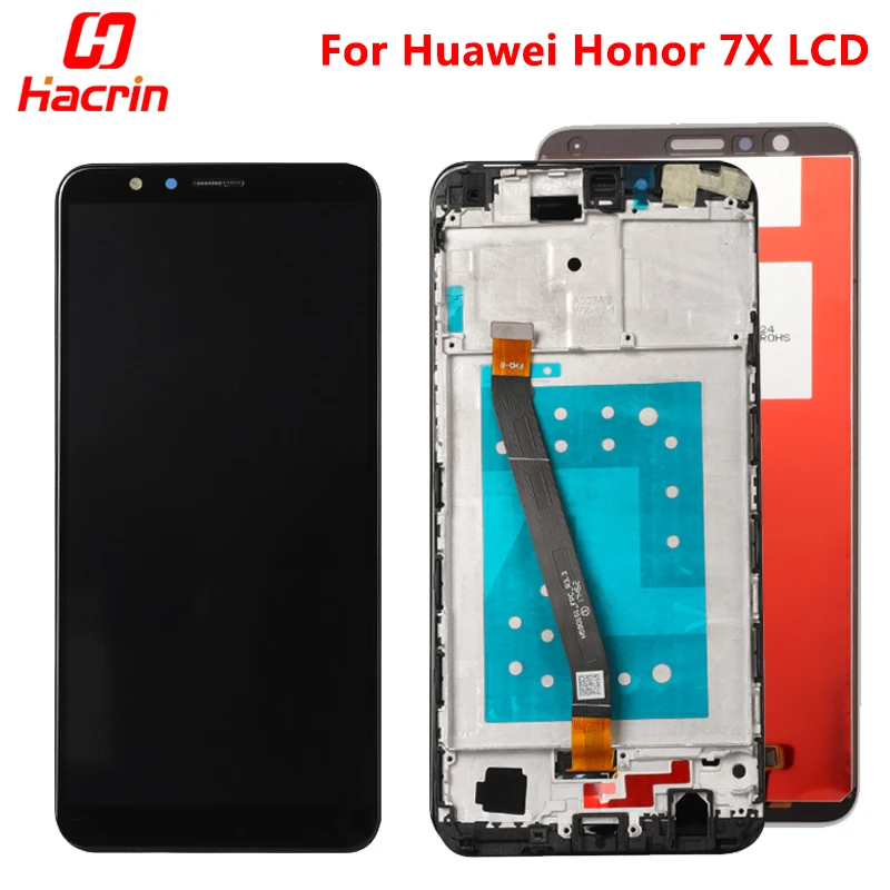Скидка Для huawei Honor 7X ЖК дисплей кодирующий преобразователь сенсорного экрана в сборе сменный экран для huawei Honor7X BND AL10 BND L21 L22