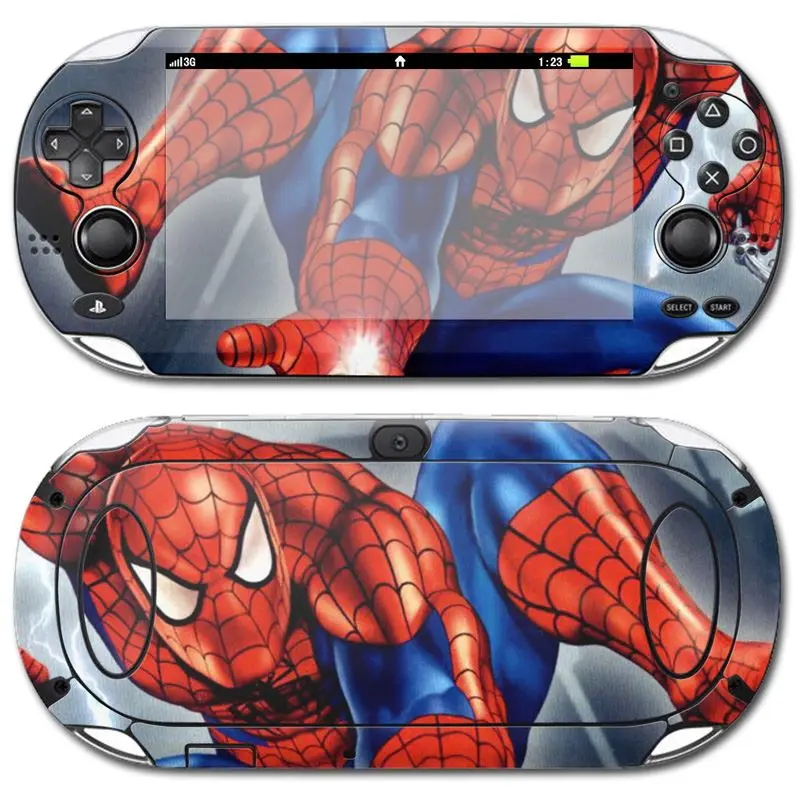 

Decorative Spiderman Decals Skin Sticker for PlayStation PS Vita 1000