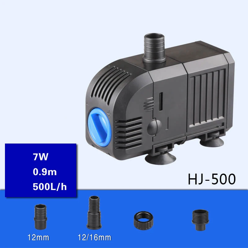 Multifunctional Submersible Water Pump Sunsun Hj500 Filter Pump Aquarium Fish Tank Circulation