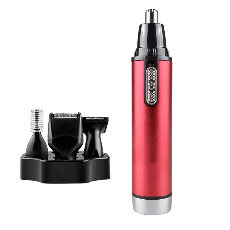 

Beauty Health Cares 4 In 1 Electric Shaver Eyebrow Sideburns Nose Hair Trimmer Hair Removal Manual Nose Hair Cutter Men Women