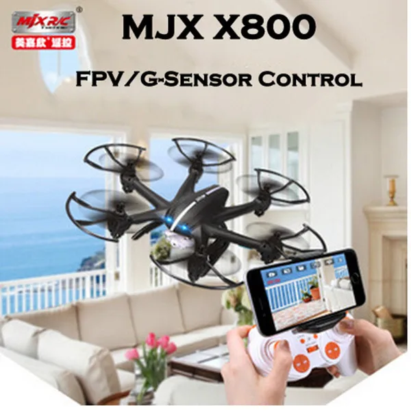

Cravity Controll Toy Radio Control Droner 4CH 6Axis MJX X800 With C4005 C4008 FPV Camera VS X600 syma X5C X5C-1 X5SW RC Drone