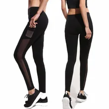 2018 Women Leggings For Female High Waist Fitness Pants Legging Workout Mesh Leggings Bodybuilding Clothes Body