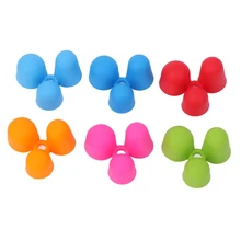 Детские Силиконовые насадка на карандаш напальчники для письма набор школьной посуды qiang