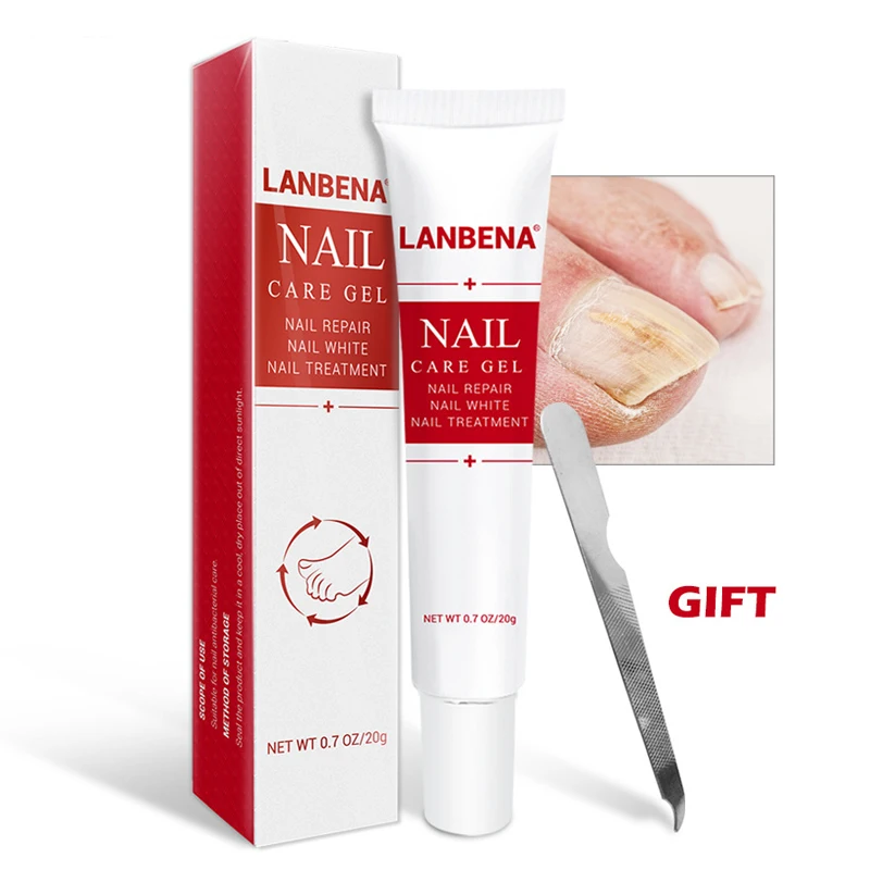 

LANBENA Nail Care Gel Fungal Nail Treatment Remove Onychomycosis Nail Care Nourishing Effective against nail Hand And Foot Care