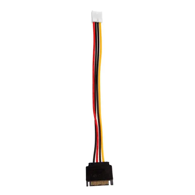 20 см 4PIN к SATA Мужской Кабель питания Шнур маленький рот поворот 15P 4P для передачи