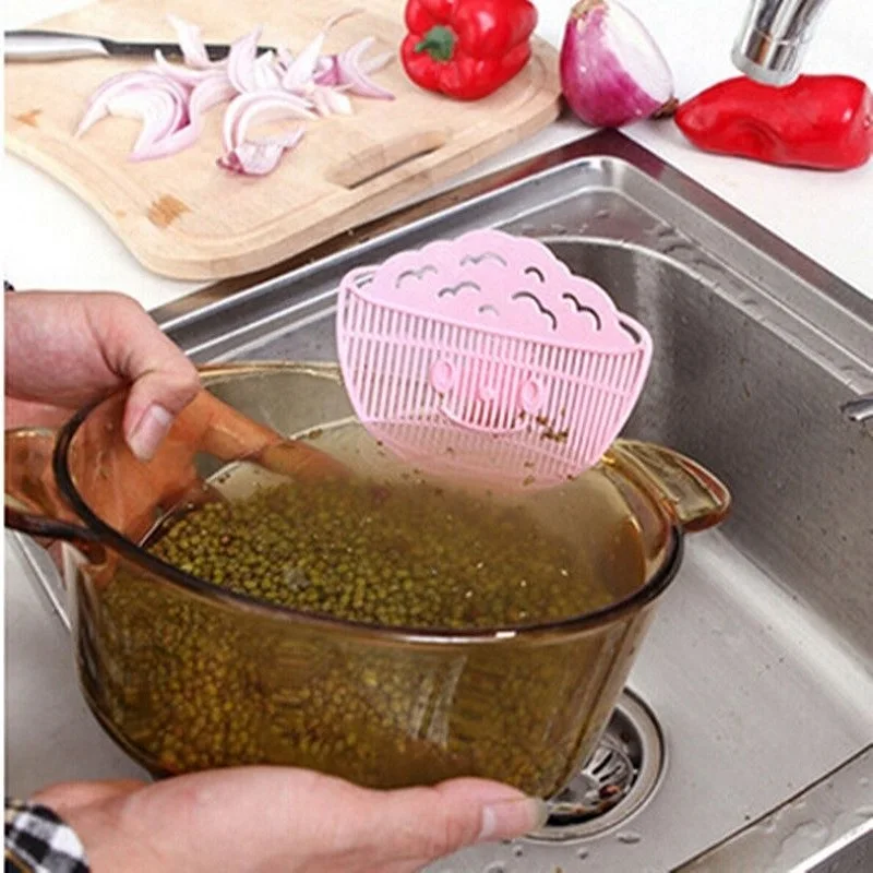 

Brand New Inexpensive Plastic Rice Washing Cleaning Tool Beans Food Wash Gadget Kitchen Tools 3 Color Home Easy Use