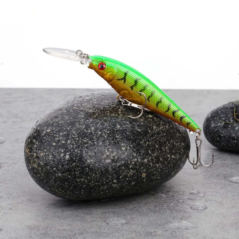 1 шт. приманка для ловли рыбы щуки Minnow на высоком каблуке 11 см 10 5 г плавание