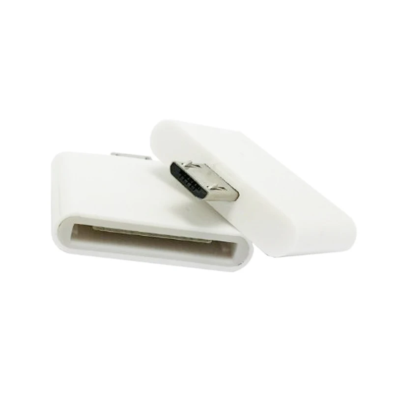 Переходник с Micro USB на 30 контактный адаптер для iPhone 4s 5 5s 6 6S 7 iPad Air 2 iPod переходник