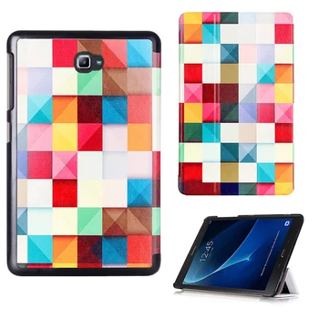 

PU Case Cover for Samsung Galaxy Tab A6 10.1 2016 T585 T580 SM-T580 T580N Tablet Protective Skin Shell Funda Case + Stylus Pen