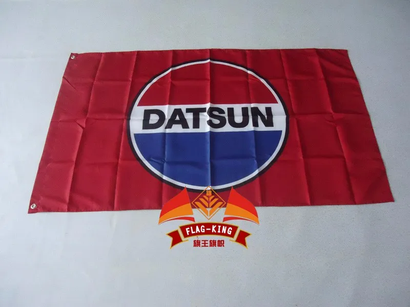 Флаг автомобиля datsun, баннер из полиэстера 90*150 см