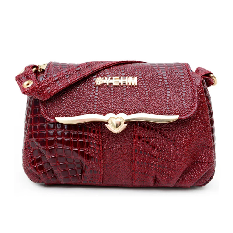 

TEXU Luxury Alligator Women Messenger Bags Fashion Women Shoulder Bag 2016 New Good Quality Female Cross Body Bags Tote
