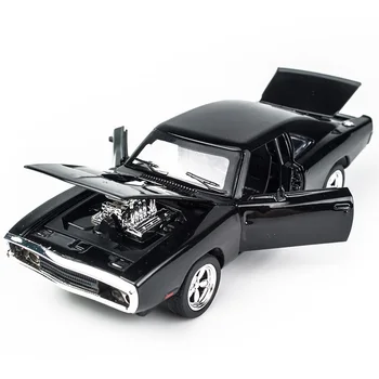 

KIDAMI 1:32 Alloy Diecast Car Models Dodge Charger The Fast And Furious Toys Vehicle for children MINI AUTO Classic Metal Cars