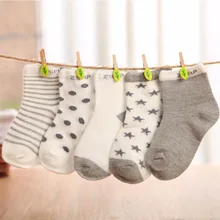 Meias de bebê recém-nascido, 5 pares/lote verão malha fina para meninas algodão menino recém-nascido criança meias acessórios roupas do bebê meias infantis