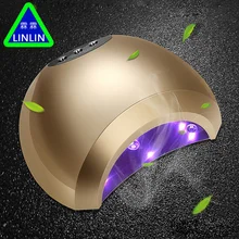 LINLIN для ногтей 48 Вт Интеллектуальный индукционный двойной светильник для фототерапии СВЕТОДИОДНЫЙ Прибор для фототерапии для ногтей лампа для выпечки сушильная машина для ногтей