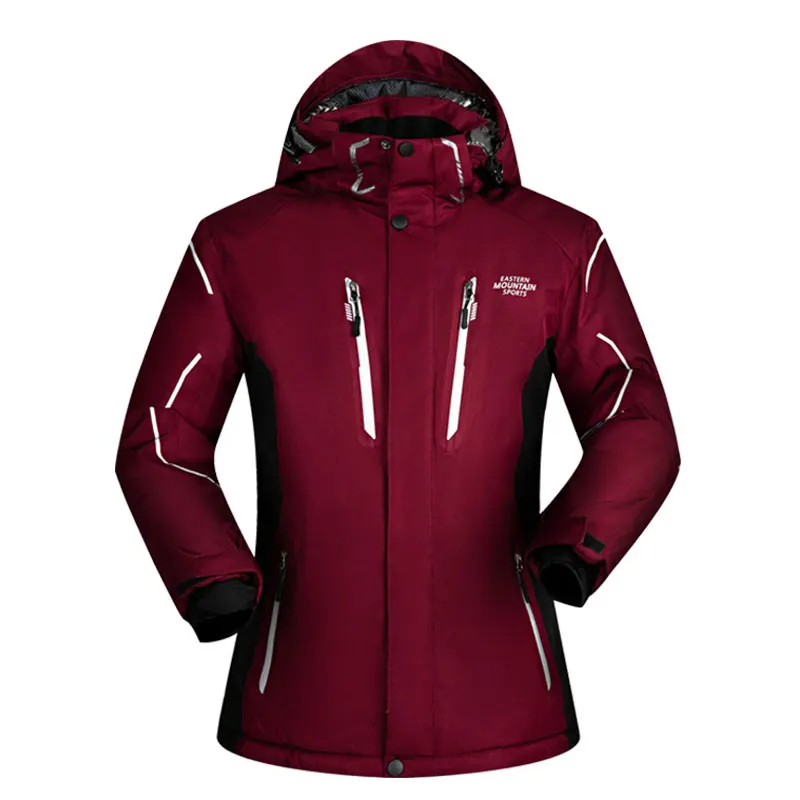 الماركات سترة تزلج الرجال الشتاء جديد للماء تنفس الدافئة في الهواء الطلق الثلوج معاطف-30 درجة التزلج على الجليد سترة الرجال