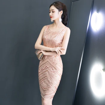 

Shiny Sequins Dress Women Birthday Celebrate Sexy Dresses DJ Singer Dance Evening Wear Nightclub Show Wear