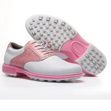 new women golf shoes sports waterproof breathable golf sport shoes lady pink shoes tennis girl walk shoes colors top quality
