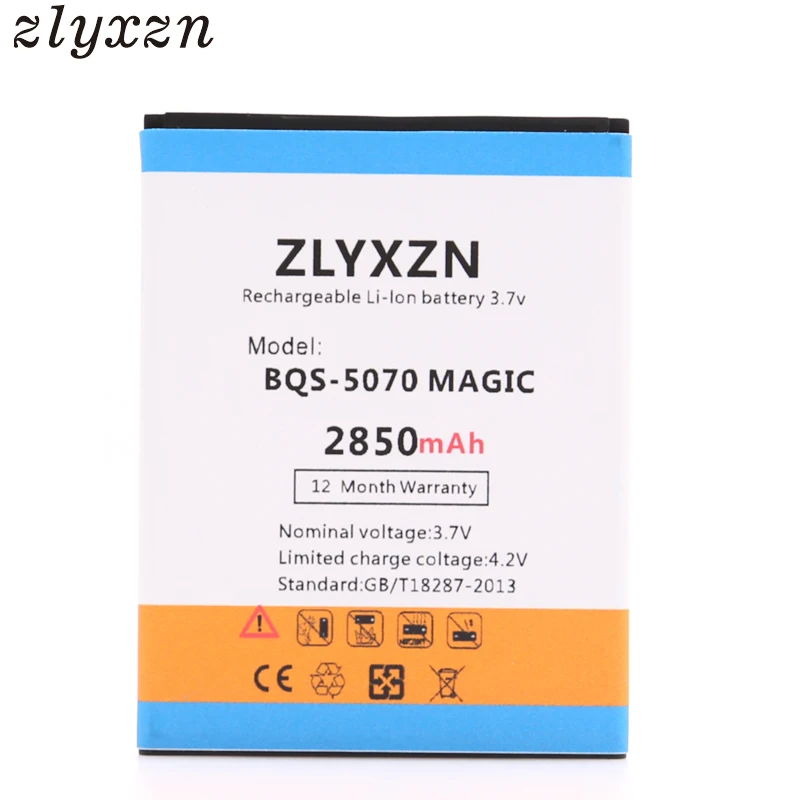 2850 мАч BQS 5070 BQS5070 литий ионная батарея мобильного телефона для BQ Magic Nous NS 5004