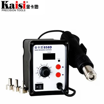 

KAISI 858D 700W Hot Air Soldering Station LED Digital Solder Heat Gun Rework Station ESD SMD SMT Welding Repair Machine