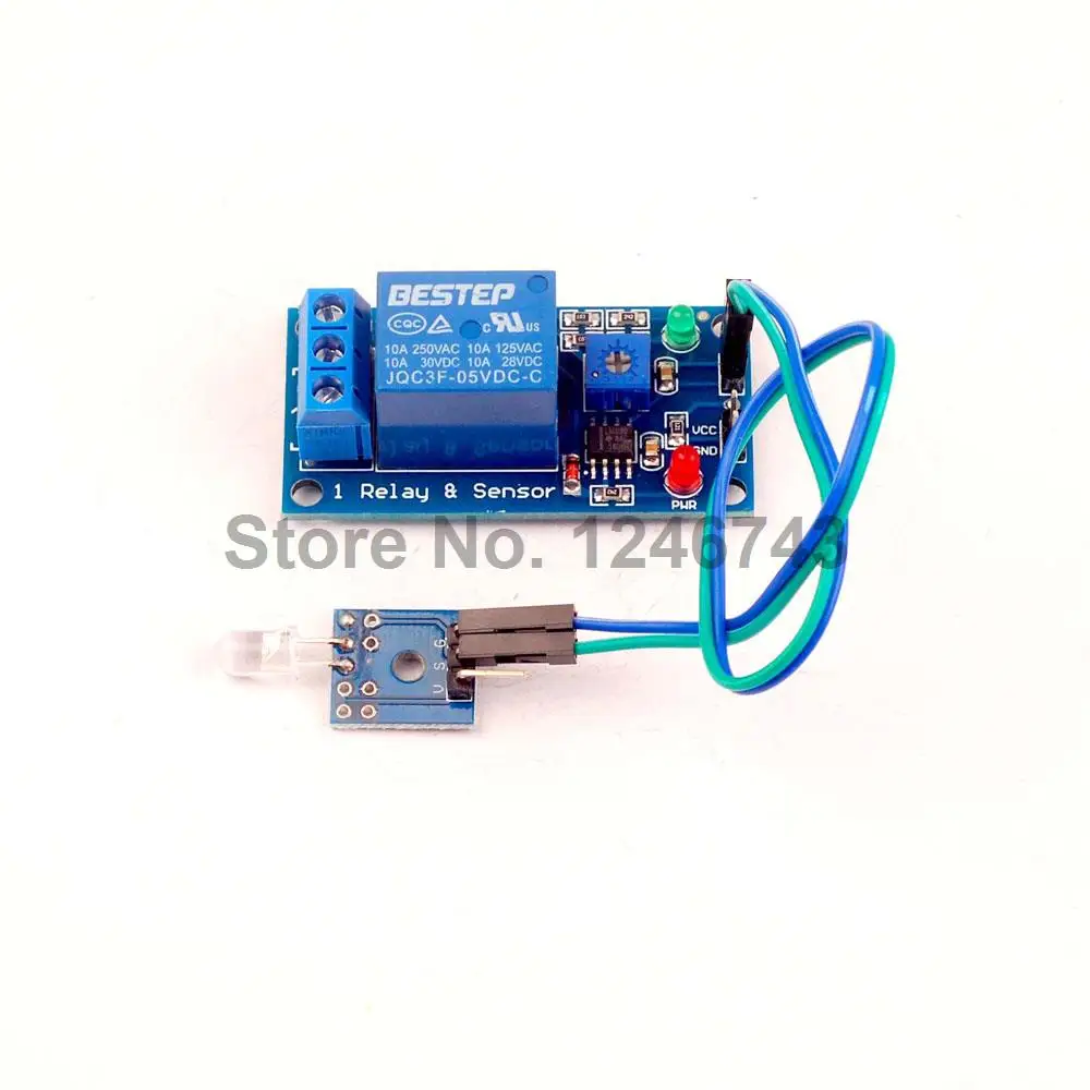 1 шт. релейный модуль светочувствительного датчика 5 в постоянного тока|sensor relay