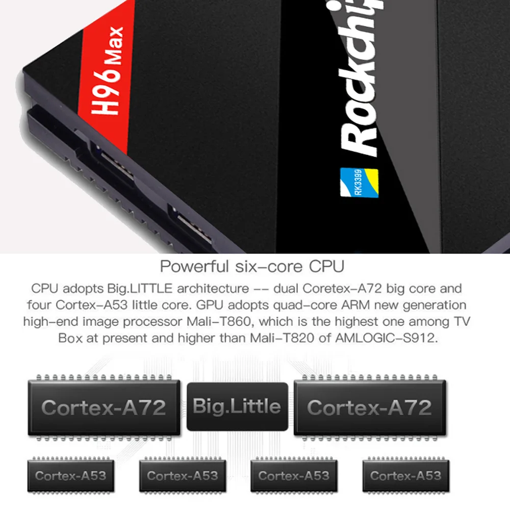 

Android 7.1 Smart TV Box 4GB 32GB RK3399 1400+ IPTV Channels 1 Year Arabic French Italy IPTV Subscription H96 MAX 4K HD IPTV Box