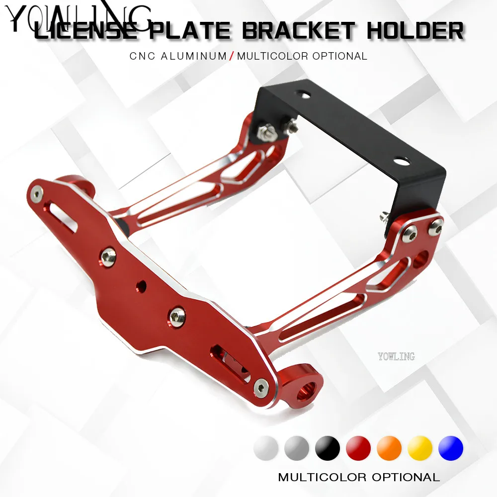 Universal Motorcycle License Plate Holder Mount Bracket Hanger
