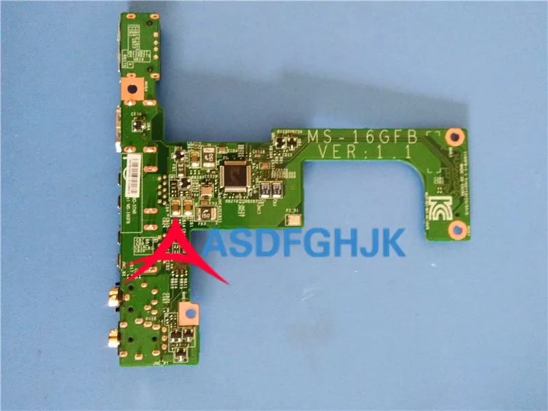 Оригинал для MSI Ge60 Ms-16gf Audio Jack HDMI USB плата Ms-16gfB полностью протестирована |