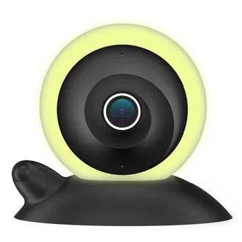 

360 Smart Panoramic WIFI HD IP Camera with Snail Outlook for 2 Way Audio Intercom with Live Image Video Monitoring by Free APP